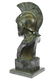 Roman Warrior Bust Bronze Sculpture - 7