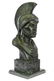 Roman Warrior Bust Bronze Sculpture - 9