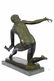Exotic Dancer Bronze Sculpture on Marble Base Statue - 7