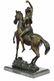 Man on Horse The Scalp Bronze Statue - 5
