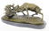Elk Deer Bronze Sculpture on Marble Base Statue - 5