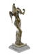 Heavenly Abstract Modern Art Angel Bronze Sculpture - 4