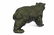 Ferocious Bear Art Deco Wild Life Bronze Sculpture - 4