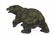 Ferocious Bear Art Deco Wild Life Bronze Sculpture - 5