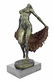 Abstract Modern Art Nude Dancer Bronze Sculpture