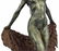 Abstract Modern Art Nude Dancer Bronze Sculpture - 4