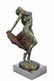 Abstract Modern Art Nude Dancer Bronze Sculpture - 8