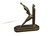 Nude Art Nouveau Bronze Statue - 7