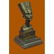 Miniature Nefertiti Bust Egyptian Queen Bronze - 4