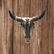 Steer Long Horns Wall Mounted Cold Cast Bronze - 2