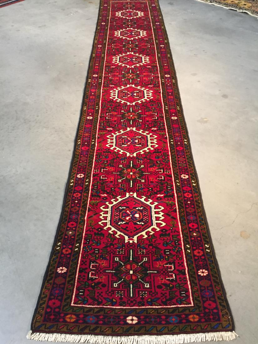 FINE AUTHENTIC PERSIAN KARAJEH RUNNER 2'.4"X12'.3" (1 of 7)