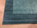 SOLID TWO TONE DESIGN HAND MADE & CARVED WOOL RUG 8x10 - 2