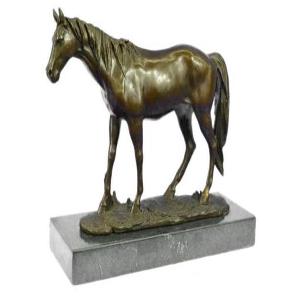 Arabian Racing Horse Mere Stallion Race Bronze (1 of 8)