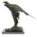Wildlife African Bird Bronze Sculpture