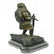 Viking Warrior With Sword Bronze Statue - 2