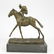 Jockey Horse Racing Bronze Sculpture - 4