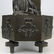 French Mantle Clock of Maiden and Cupid Bronze - 12