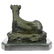 Female African Wildlife Lion Bronze Sculpture - 3