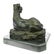 Female African Wildlife Lion Bronze Sculpture - 4