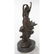 Sensual Mermaid Sea Goddess Bronze Sculpture