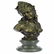Bust Bronze Statue on Marble Base Sculpture