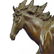 Agile Wild Stallion Horse Race Bronze Sculpture on - 6