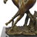 Agile Wild Stallion Horse Race Bronze Sculpture on - 7