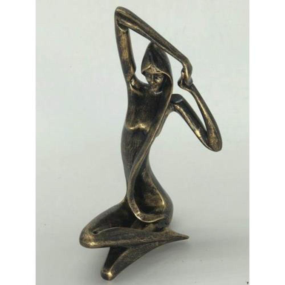 Nude Female Cold Cast Statue: Polynesian is a R compound generally used for Statues, Figurines, Bobble heads and Decorative Furniture. It is a sturdy material that can be intricately molded, allowing a great level of detail with c