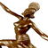 French Dancer Bronze Sculpture on Marble Base Statue - 8