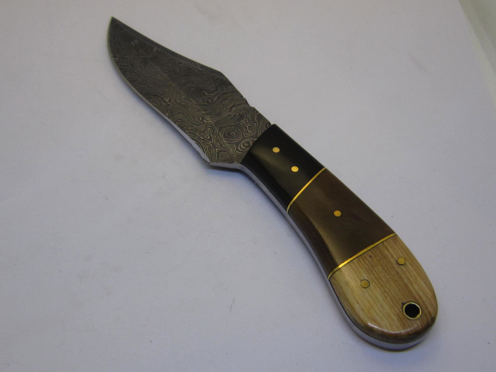 Handmade Collection Damascus Steel Fix Blade Knife (1 of 9)