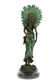 Indian Native American Warrior Bronze Statue - 3