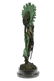 Indian Native American Warrior Bronze Statue - 4