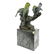Bird of Paradise Bronze Sculpture on Marble Base - 6