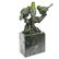 Bird of Paradise Bronze Sculpture on Marble Base - 8