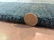 SOLID TWO TONE DESIGN HAND MADE & CARVED WOOL RUNNER 9 - 5