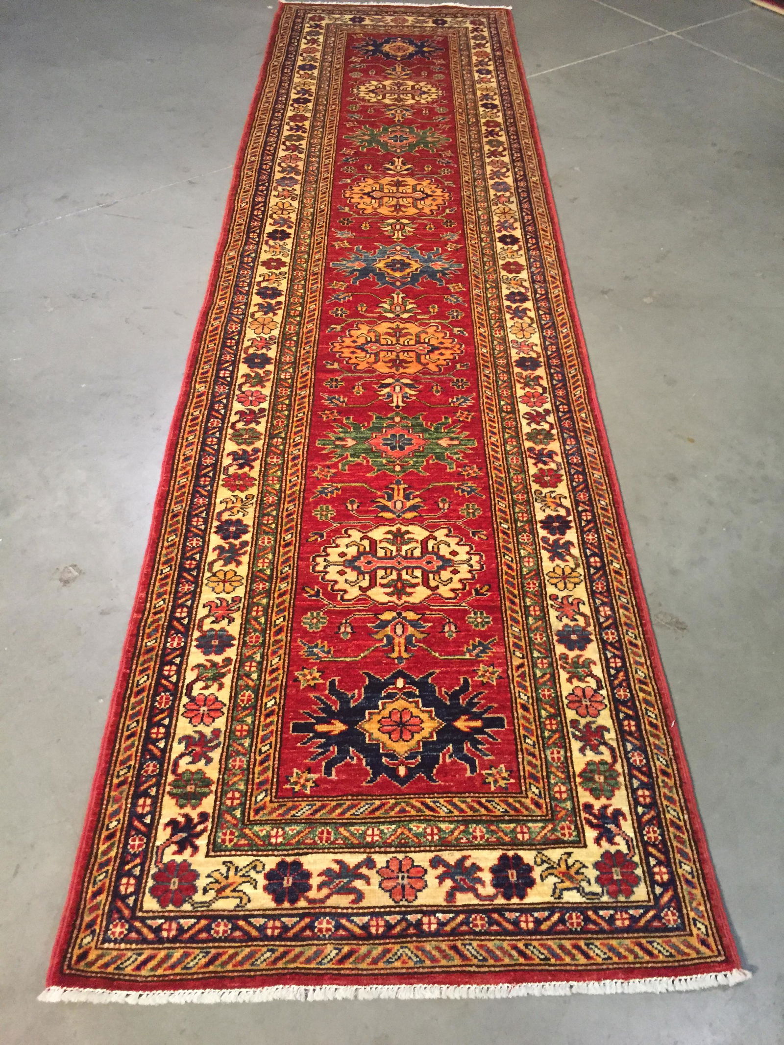 EXQUISITE FINE SUPER KAZAK RUNNER 2.8x10.6 (1 of 8)