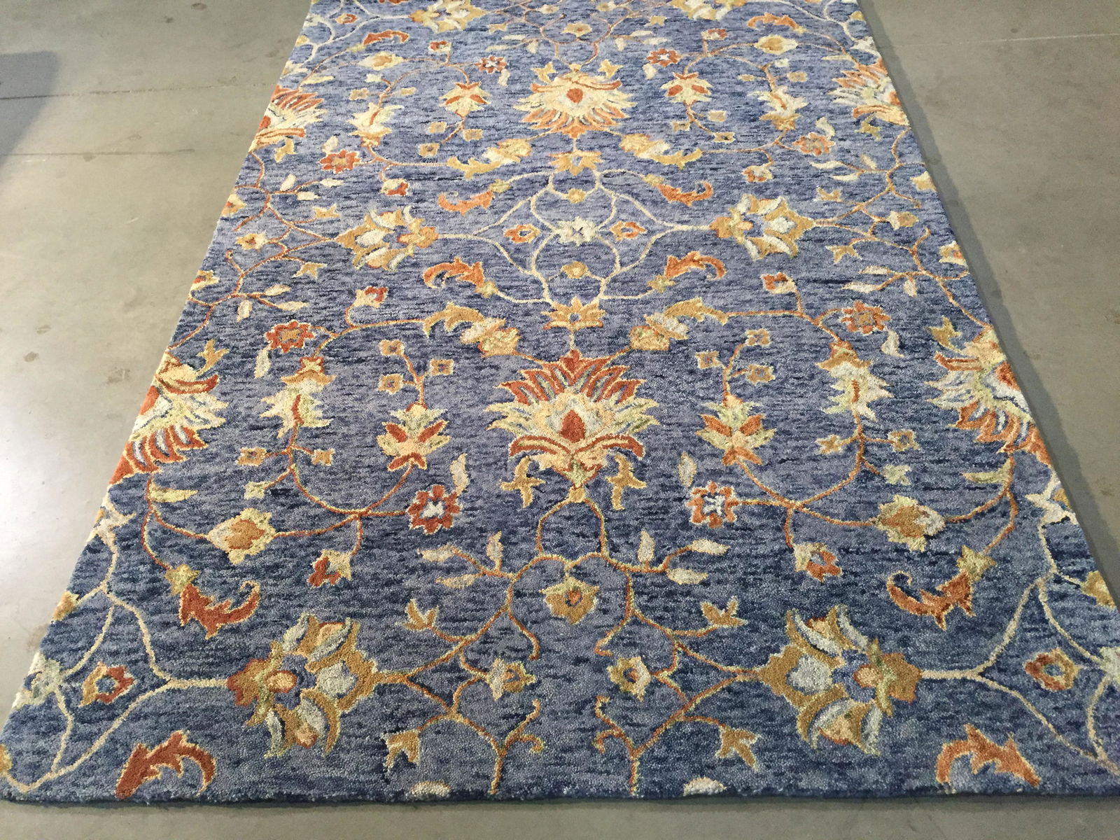 DECORATIVE MODERN DESIGN  WOOL  RUG 5x8 (1 of 6)