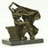 Sexy Lady Bronze on Marble Base Statue - 3