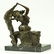Sexy Lady Bronze on Marble Base Statue - 4