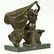 Sexy Lady Bronze on Marble Base Statue - 5