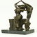 Sexy Lady Bronze on Marble Base Statue - 6