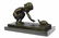 Little Girl Playing With Turtle Bronze Sculpture