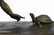 Little Girl Playing With Turtle Bronze Sculpture - 8