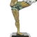 Gymnast Woman Bronze Statue on Marble Base - 8