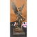 Angel Religion Bronze Statue Marble Base