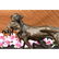 Real Cast Bronze Marble Statue Gun Dog Retriever Rabbit - 5