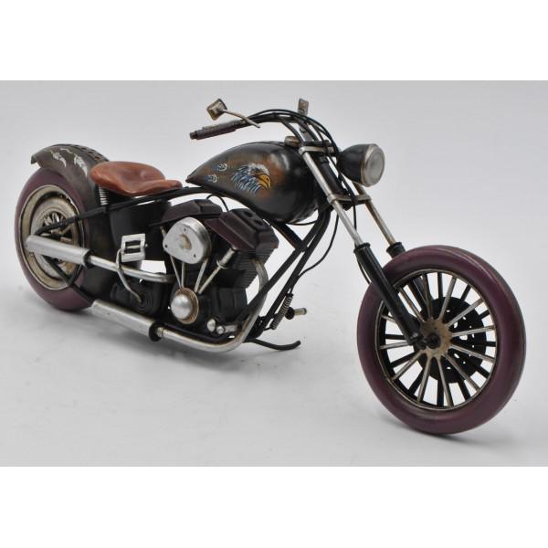 1940 Black Vintage Model Indian Motorcycle (1 of 2)