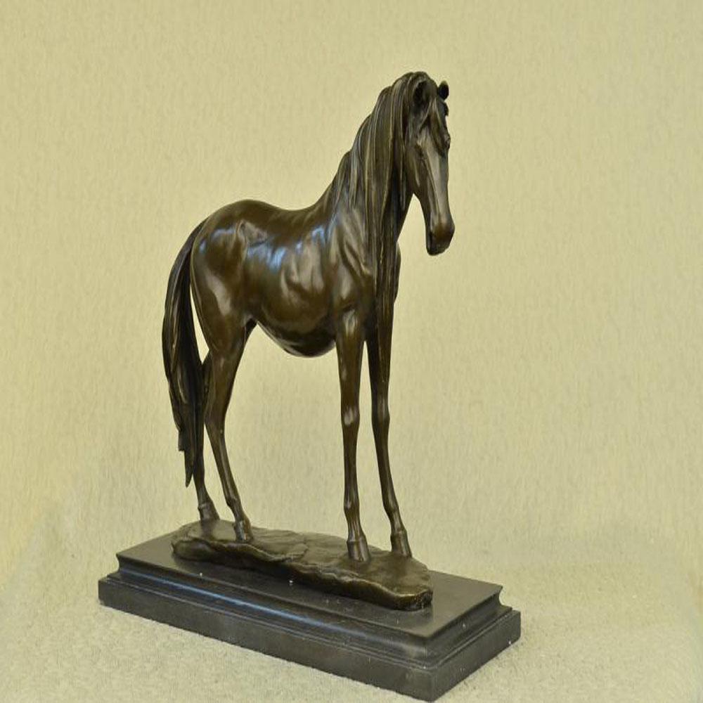 Arabian Horse Racing Bronze Sculpture (1 of 8)