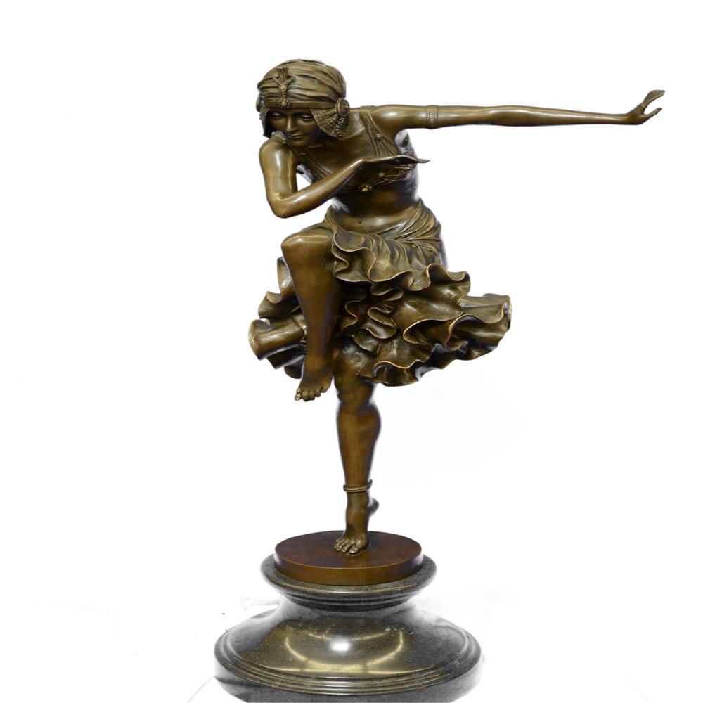 Egyptian Dancer Bronze Figure (1 of 9)