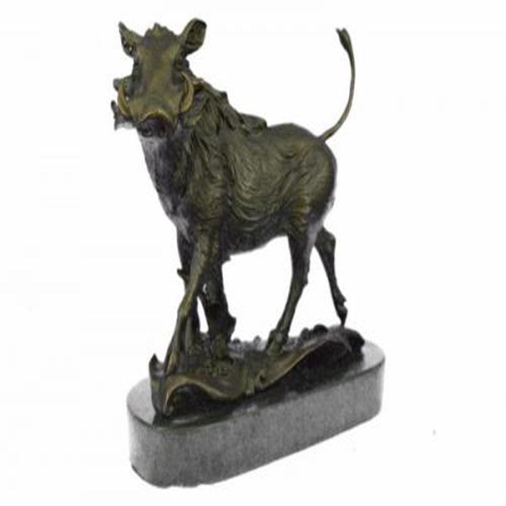 Barye Wild Boar Animal Mascot Bronze Sculpture on (1 of 8)